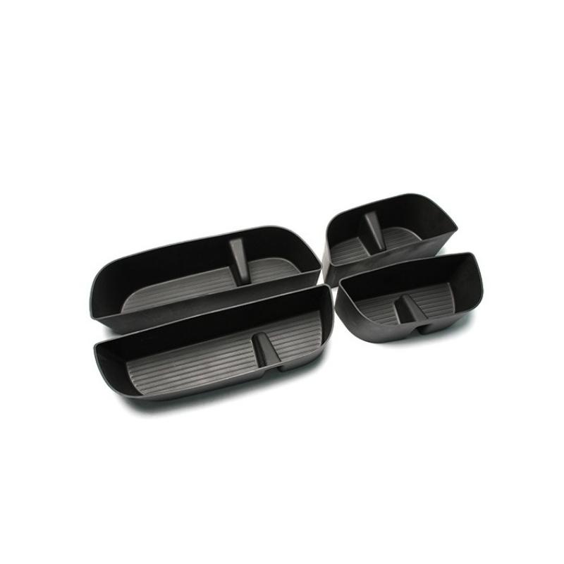 Для Leapmotor B10 Защитная крышка ящика для хранения в двери Отделка и хранение Рамка для подстаканника в двери из TPE Аксессуары для хранения в двери