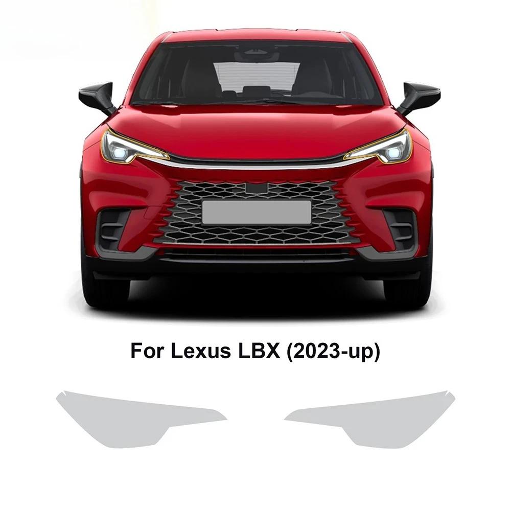 For Lexus LBX 2024 2025 Headlight Rearview B C Pillars TPU Protection Film Anti-scratch Pre-cut PPF Clear Bra Resistant Kit