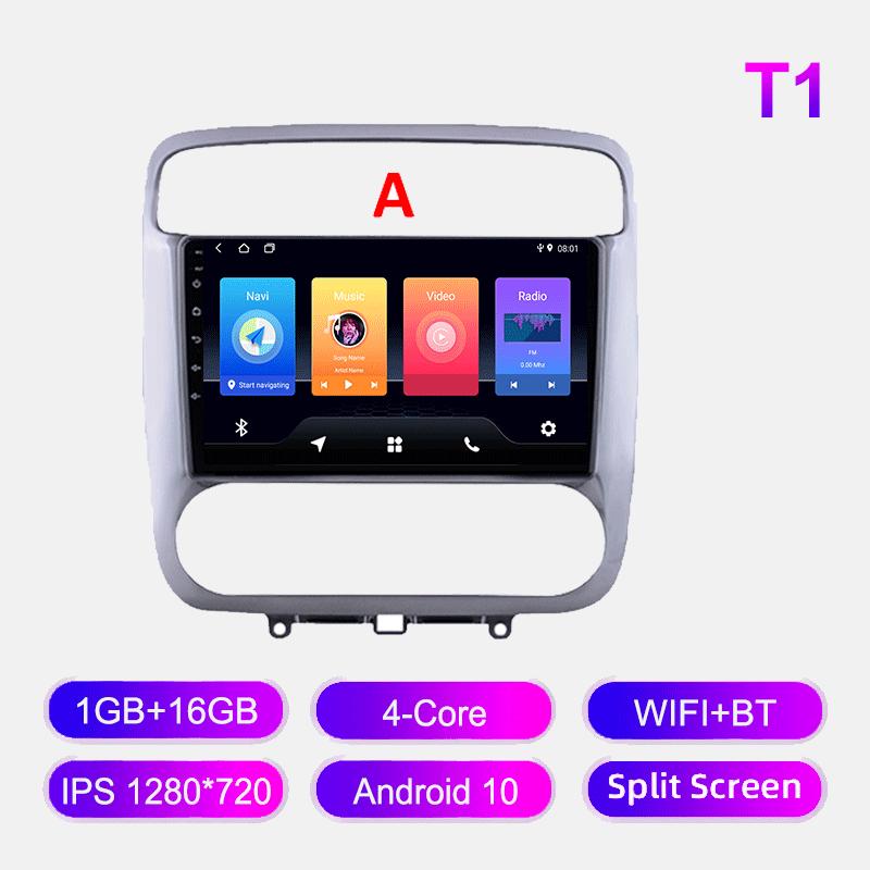 Android Car Radio для Honda Stream 2000-2005 Мультимедийный проигрыватель Головное устройство Стерео GPS Навигация BT WIFI 1+16 ГБ