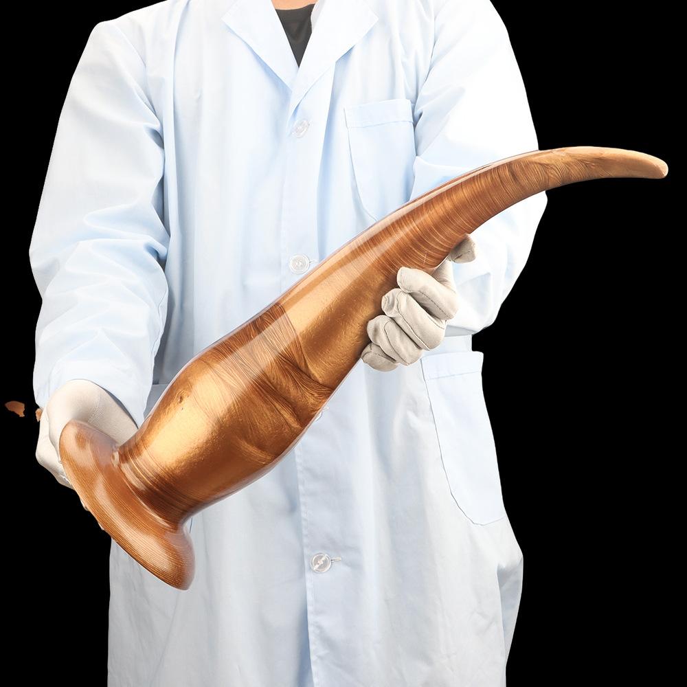 ПВХ Экстра Длинная Анальная Пробка Дилдо Секс-Игрушка Мастурбатор для Мужчин и Женщин Страпон Пенис Реалистичный Член