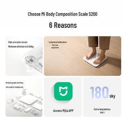 Умные весы XiaoS200 (Китайская версия)