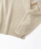 OUTSTANDING Linen Fisherman Crew Neck Knit_Ecru