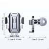 Аксессуары для крепления телефона на мотоцикл, регулируемый угол, противоударный, для электромотоцикла, простой в использовании, быстрый