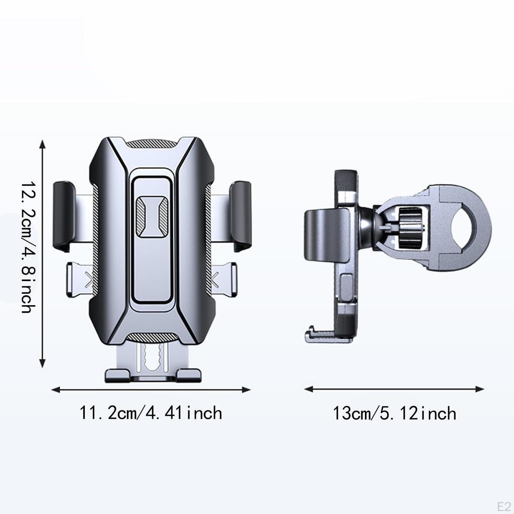 Аксессуары для крепления телефона на мотоцикл, регулируемый угол, противоударный, для электромотоцикла, простой в использовании, быстрый