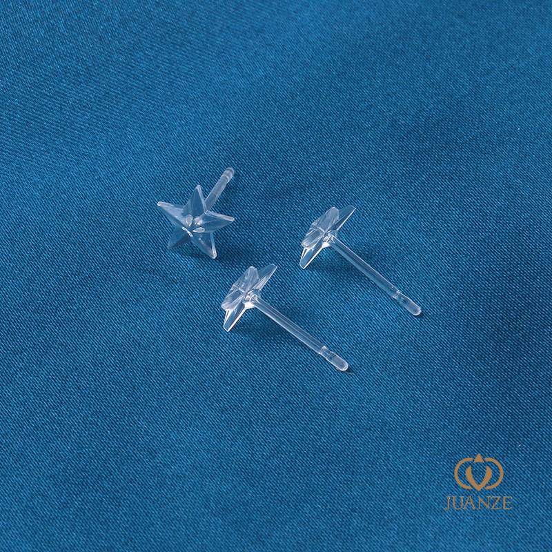 Невидимые украшения для ушей своими руками: Прозрачные серьги, гвоздики, клипсы и винты — аксессуары для безболезненного преобразования