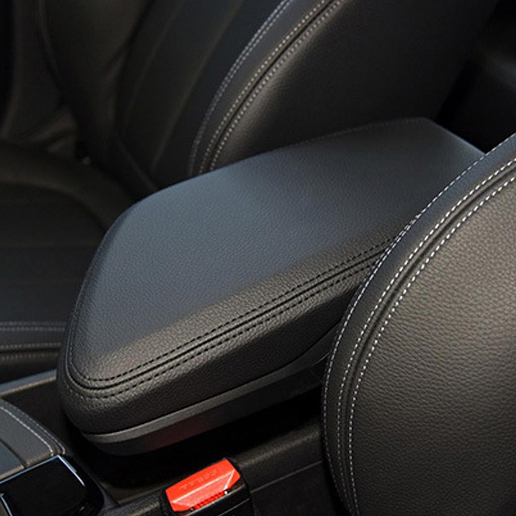 For BMW X1 F48 2016- Microfiber Leather Car Armrest Cover | OEM Fit Anti-Tear Thermal ulation Car Interior Protector