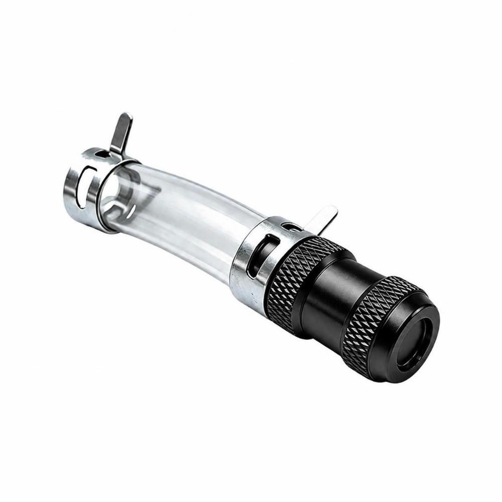 End Cap Air Filter Drain Tube CNC Aluminum Alloy Motorcycle Drain Tube Motorcycle Maintenance