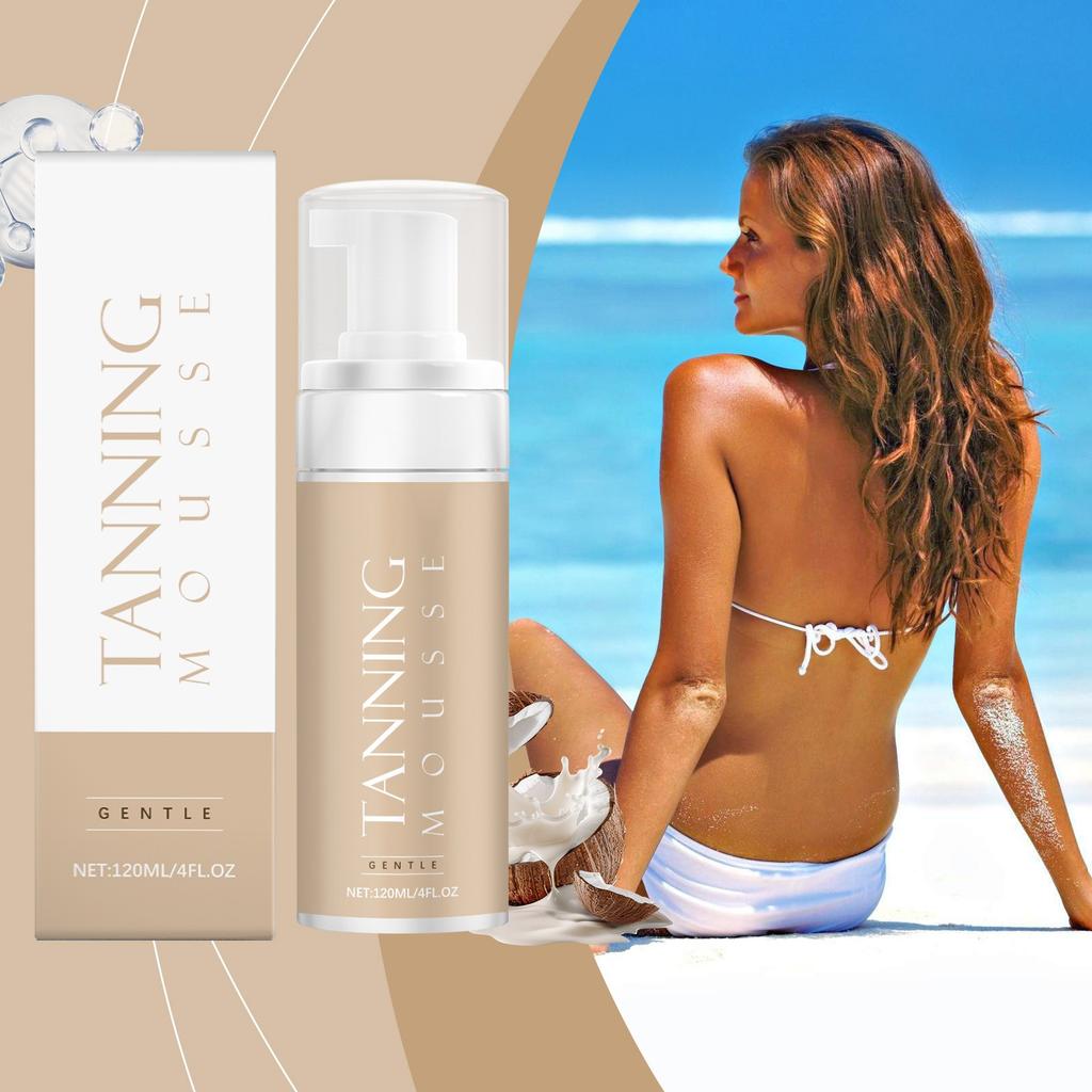 Автозагар Быстросохнущий Крем для загара без солнца Бронзатор для загара Питательный лосьон для загара Наносится шелковисто и не оставляет следов ,1 шт ,