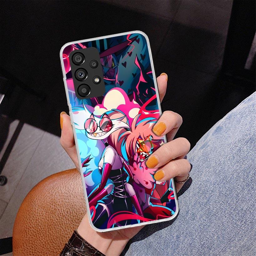 Чехол для телефона H-Hazbin Hotel Angel Dust для Samsung Galaxy A17 A37 A57 A16 A26 A36 A56 A15 A14 A13 A55 A54 A53 A35 A34 A33 A25 A24