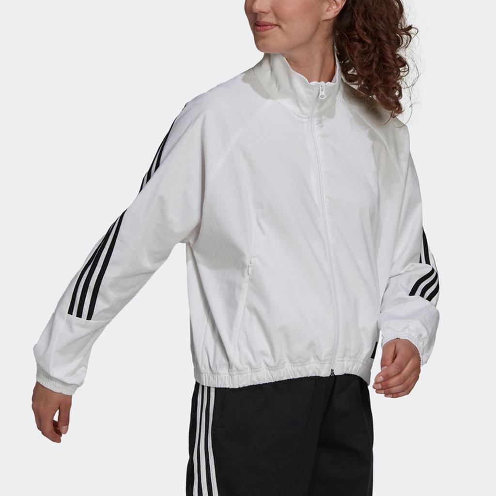 adidas Модная спортивная куртка женская верхняя одежда белая H21577