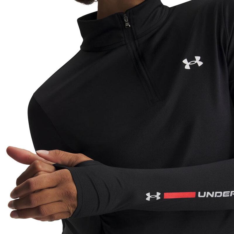 Under Armour Женская тренировочная толстовка с молнией 1/2 и логотипом бренда
