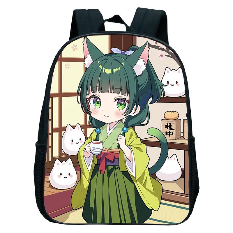 New The Apothecary Diaries Backpack For Boy Girl Anime MaoMao School Bags Kids Backpack Cartoon Kindergarten Bag Mochila Gift