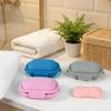 Leak Proof Soap Container Silicone Sealed Soap Box Multifunction Soap Holder  Bathroom