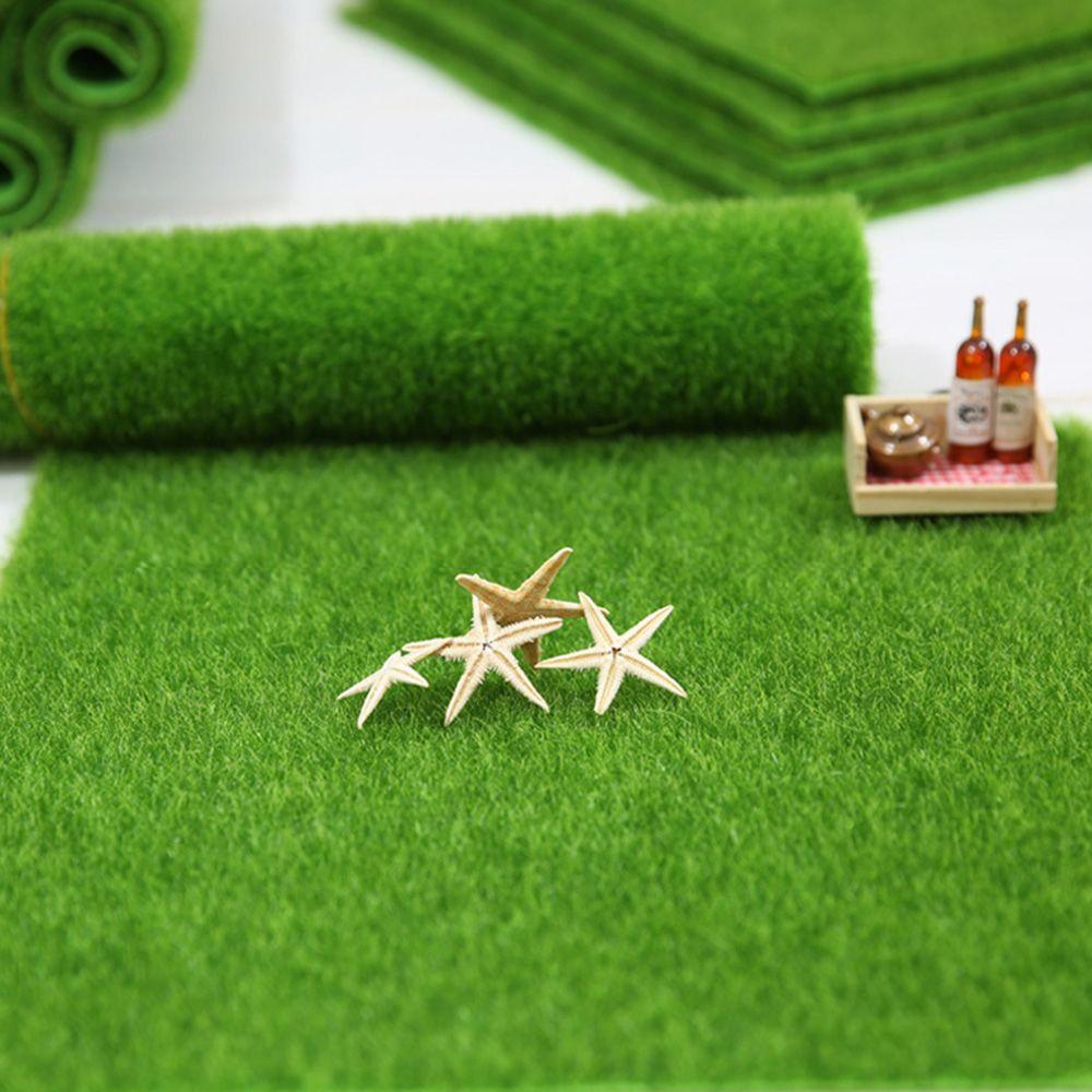 DIY Moss Artificial Simulation Turf Carpet Fake Lawn