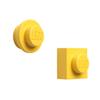 Room Copenhagen LEGO Magnet Bright Yellow for Whiteboards and Refrigerators Set, (40101732),