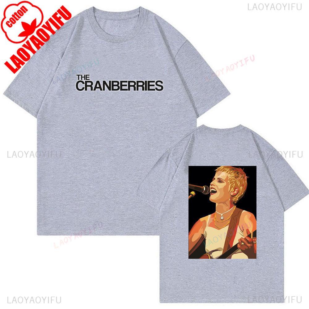 80-е 90-е The Cranberries Linger 1993 Альтернативный рок Текст песни Унисекс Футболка Графические футболки Винтажная футболка Летние хлопковые футболки