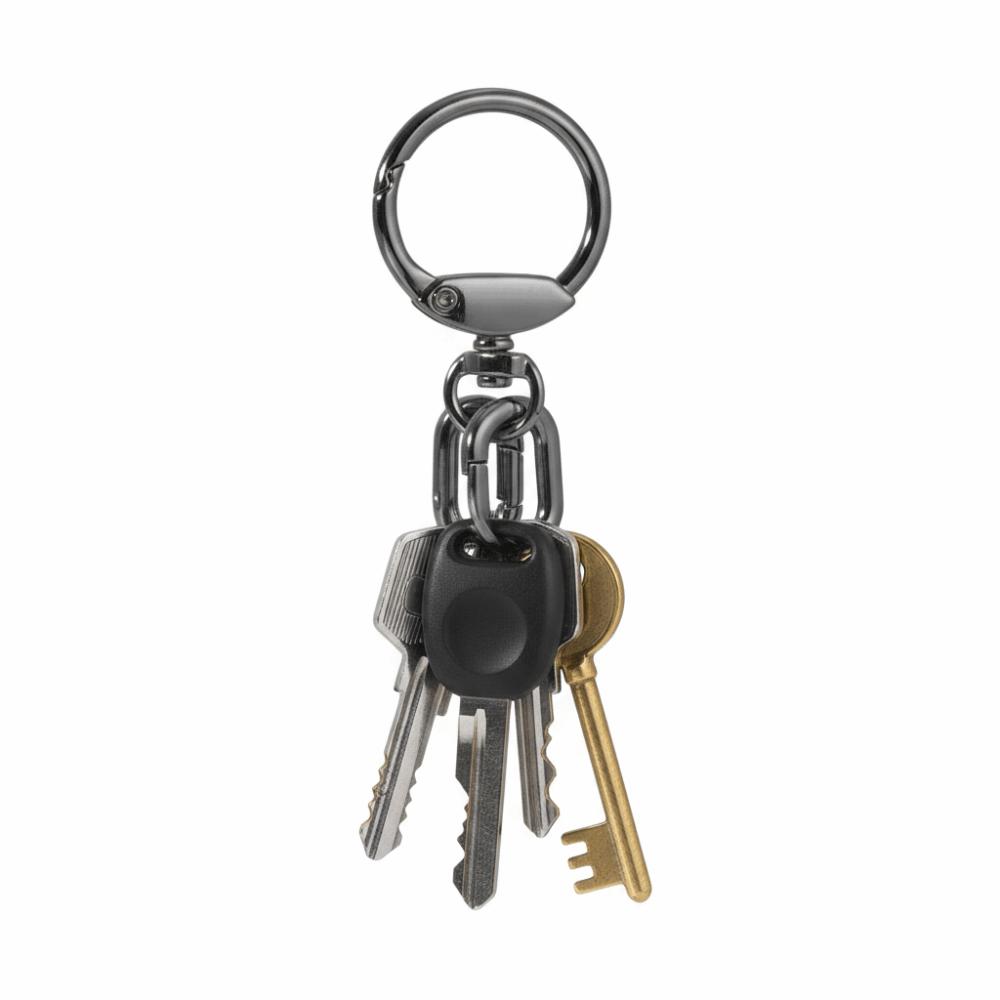 3 шт. Вращающиеся пружинные кольца-крючки с защелкой-карабином, многофункциональные кольца для изготовления ремешков