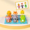 Matching Board Logical Training Game Montessori Animal Matching Game  Classroom Activity