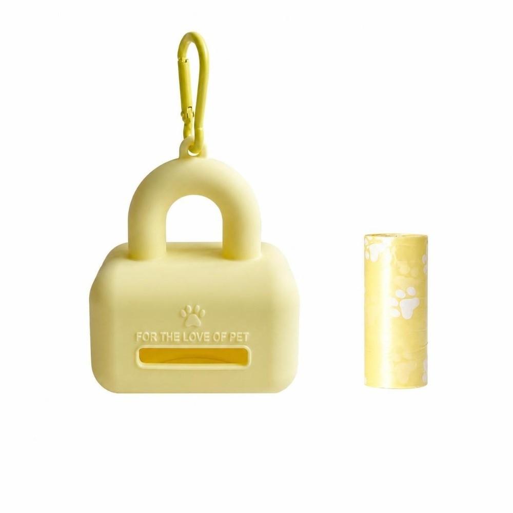 Dog Walking Poop Bag Dispenser Carabiner Included Pet Outdoor Waste Bag Holder  Outdoor Walking