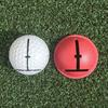3Pcs Golf Ball Alignment Tool Impact Ball Liner Stencil Accurate Putter Face Target Line Precision Putting Aid