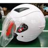 A standard national standard 3C certification motorcycle helmet four seasons electric car helmet unisex warm half helmet riding