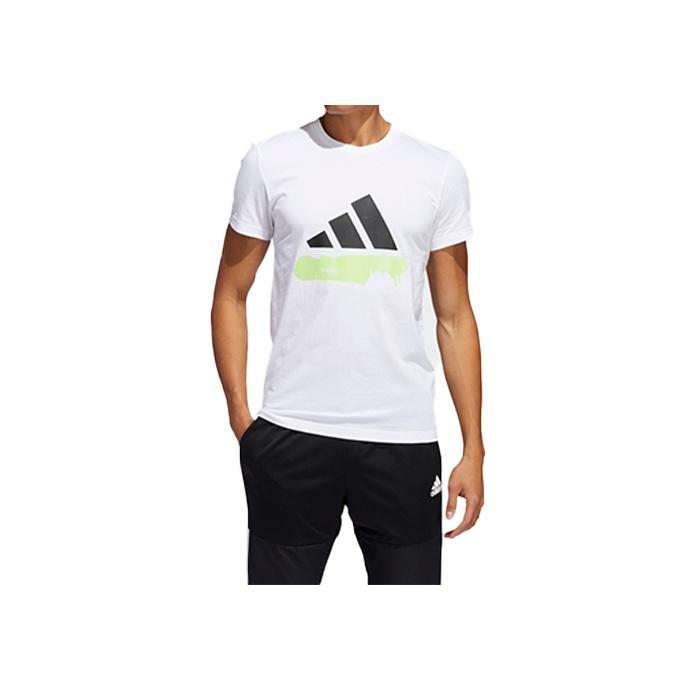 Adidas Modern Athletic Short Sleeve T-Shirt Men Tops White FT2826