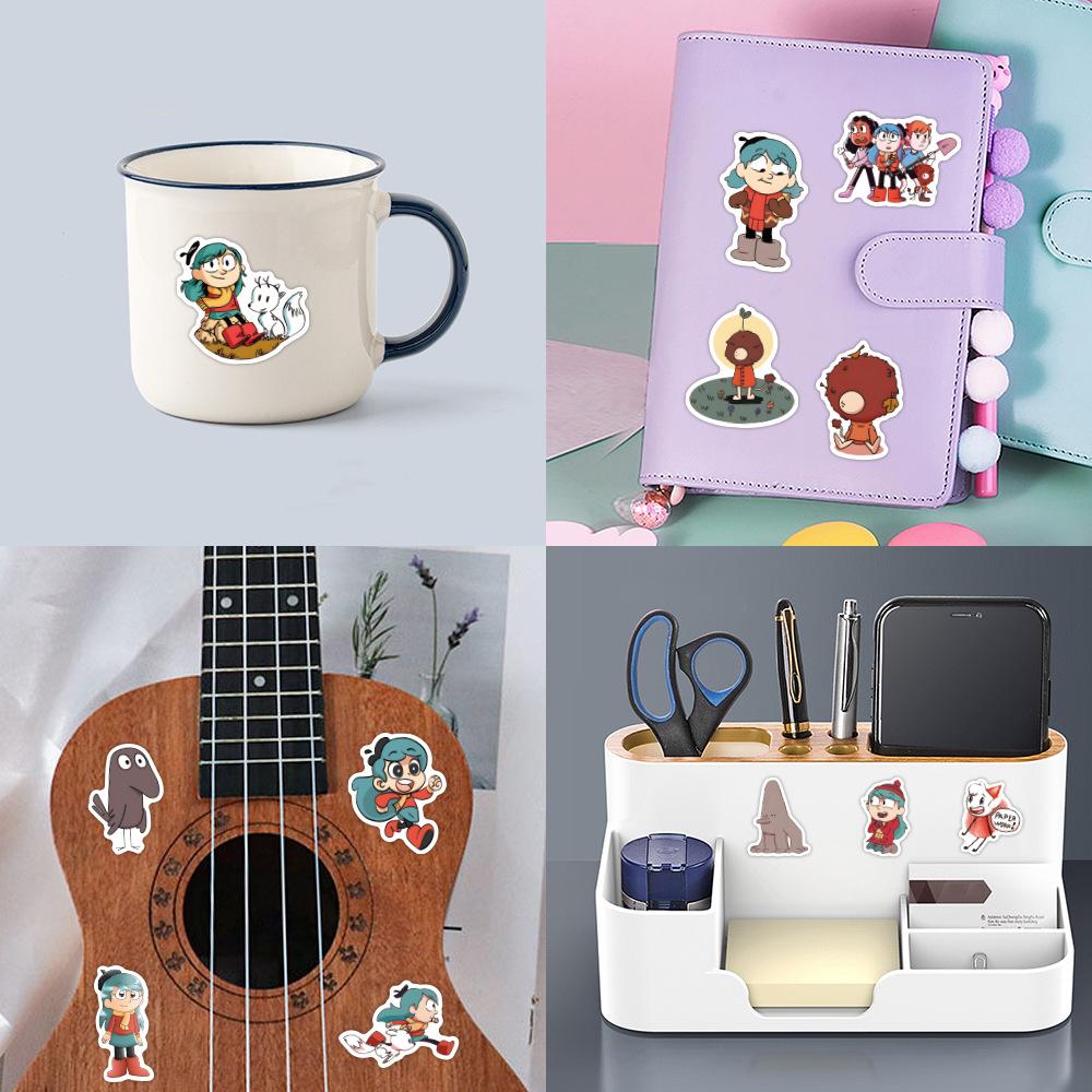 110 Новых граффити-стикеров Хильды Сделай сам Декоративные Скейтборд Гитара Велосипед Персонализированные Водонепроницаемые Стикеры