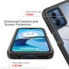 Чехол Armor для Motorola G84 G14 G53 G23 G13 G82 G62 G52 G42 G32 G22 E20 E13 G60S G31 51 71 50 Жесткий чехол Otter Box HD Прозрачная задняя крышка из ТПУ с рамкой