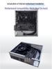 SKTC A10 Мини Горизонтальный/Вертикальный Корпус для HTPC Компьютера MATX 24x24 Материнская Плата Блок Питания 1U 7.3L