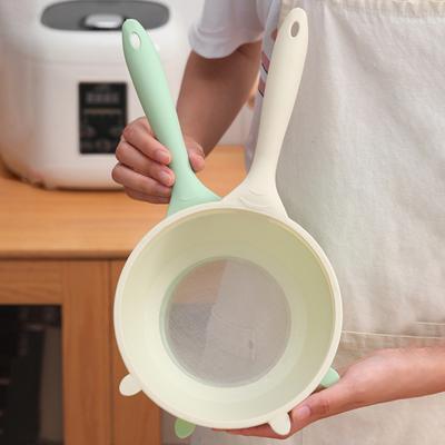 Сито для мытья риса, удобный, прочный, с мелкими отверстиями, дуршлаг для мытья овощей и фруктов для домашней кухни MIT