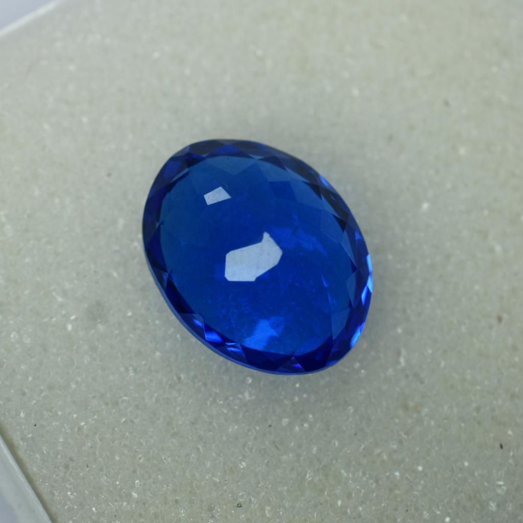 9 Ct Natural Blue Tanzanite Oval Shape Gemstone CERTIFIED Ideal For Gift