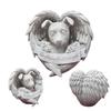 Urinary Receiver for Cats Cross Border New Angel Dog Ornament Resin Pet Cat and Dog Tombstone Memorial Stone Outdoor Garden