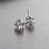 Shiny Fashion For Women Round Metal Crystal Accessories Stud Earrings Earring Sets Jewelry