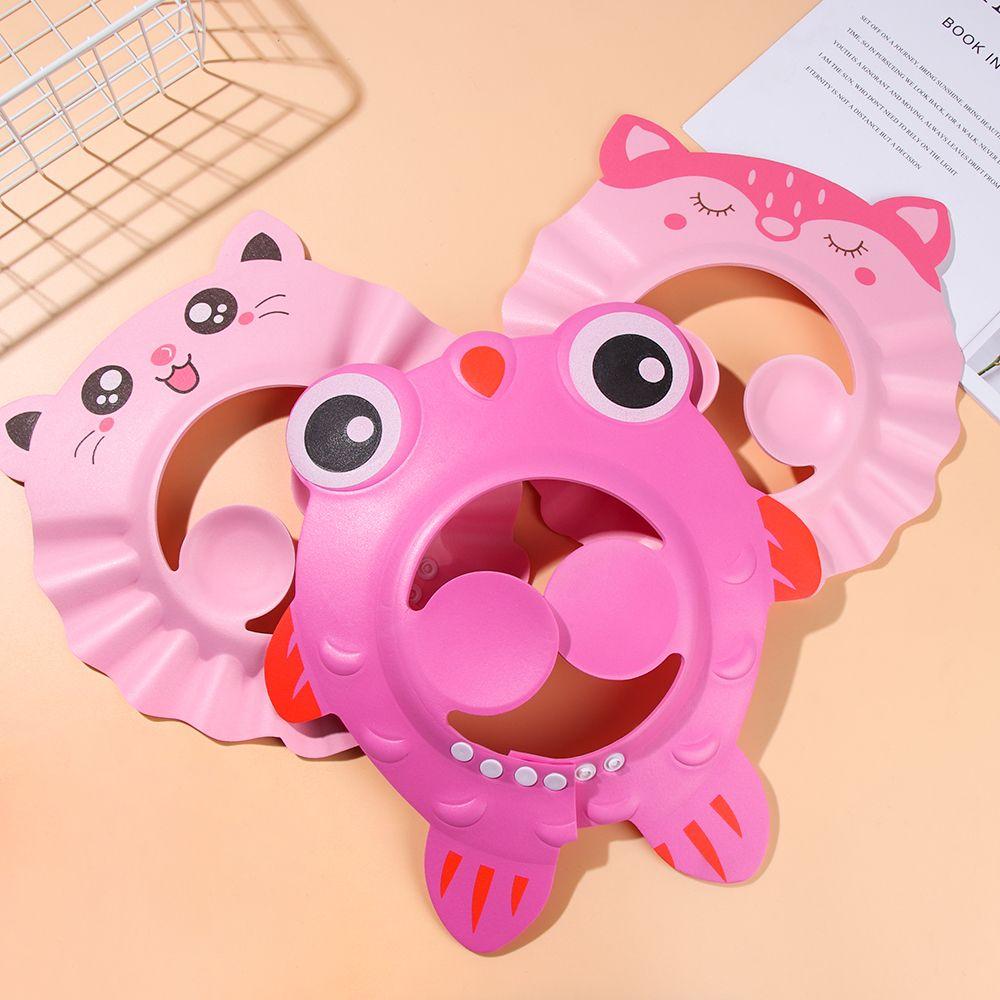 Child Kids Waterproof Portable Adjustable Bath Visor Shampoo Hat Wash Hair Shield Baby Shower Caps