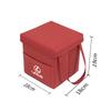 AIS1 Lexus Car Foldable Leather Storage Box Garbage Bin Accessories For Lexus F SPORT ES RX NX LS UX LM LX GX LC RZ IS CT GS RC HS SC