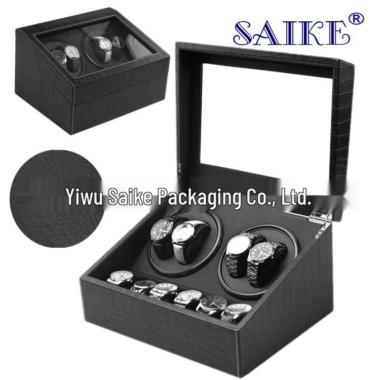 Коробка для автоматической подзаводки часов с электромотором для механических часов