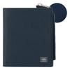 PORTER ABLE Bifold Wallet 030-03439 Compact Genuine Leather Snap Wallet Made in Japan