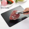 Thawing Plate Frozen Quick Thawing Plate Kitchen Tool Aluminum Alloy Thawing Plate, Specification: Large 3mm