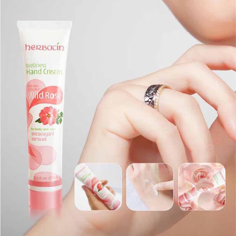 Herbacin Крем для рук «Ромашка и роза»