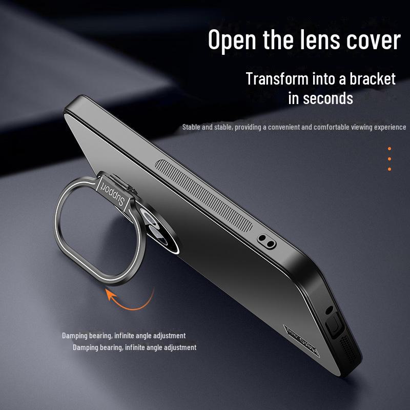 Чехол с полным покрытием объектива и защитой от падений с кронштейном для Huawei Nova13/Nova13Pro/Nova12Pro