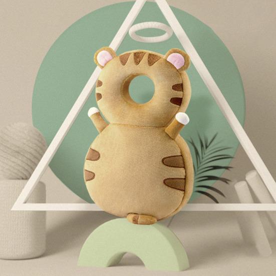 Baby Anti-fall Headrest Pillow Baby Walking Leaning Head Back Protector Cartoon Animal Shape Baby Protect Pillow Prevent Injured Safety Pad