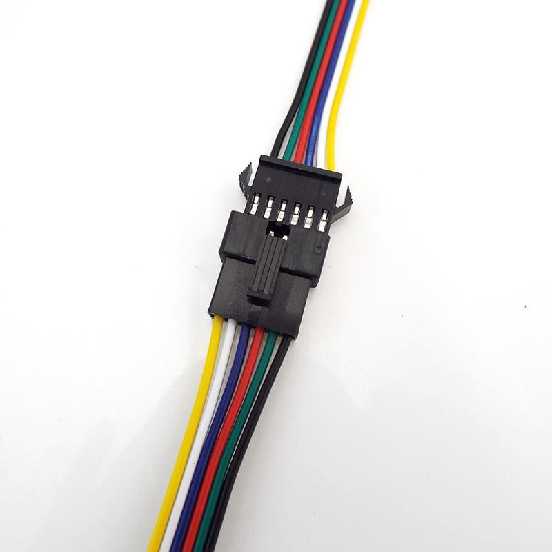 2P 3P 4P 5P 6P Sm Jst между мужчинами и женщинами, провод кабеля питания разъема