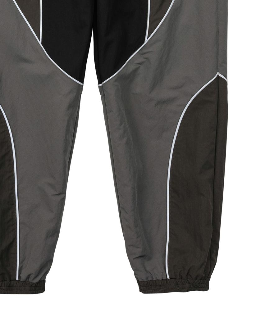 AJOBYAJO Multi Color Nylon Athletic Pants [Charcoal]