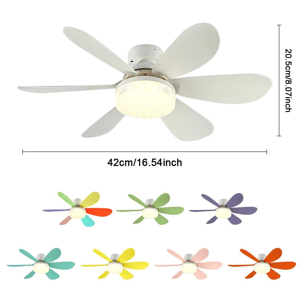 E26/E27 Базовый потолочный вентилятор 30 Вт Современный потолочный вентилятор 86 В-265 В Люстра Потолочный вентилятор 3 скорости вентилятора для домашних офисов спальни