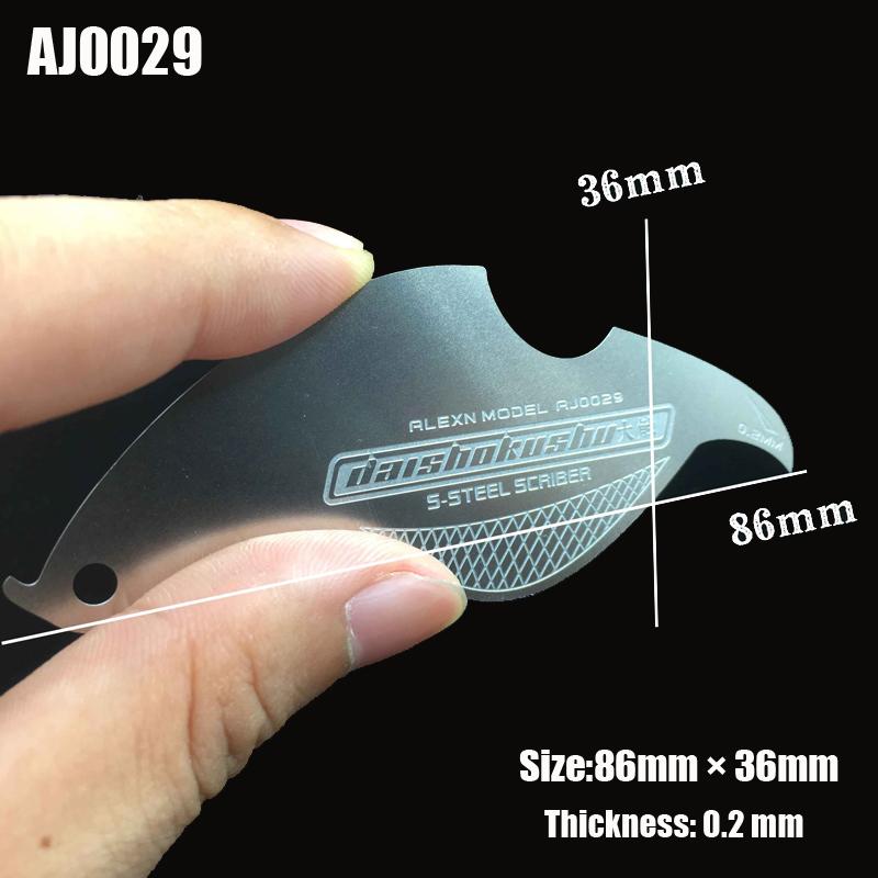 Repair Scraper Notching Knife Saw Blade Drilling Knife For Gundam Military Model Making Etching Sheet Cutting DIY Tools