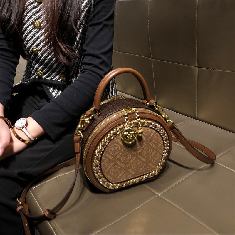 2025 Новая женская маленькая круглая сумка кроссбоди мини-сумочка