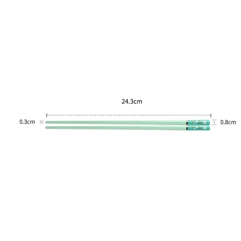 5 пар китайских палочек для еды, черные суши, багеты, китайская еда, лапша, набор палочек для еды, посуда, кухонные принадлежности для бара, столовые приборы