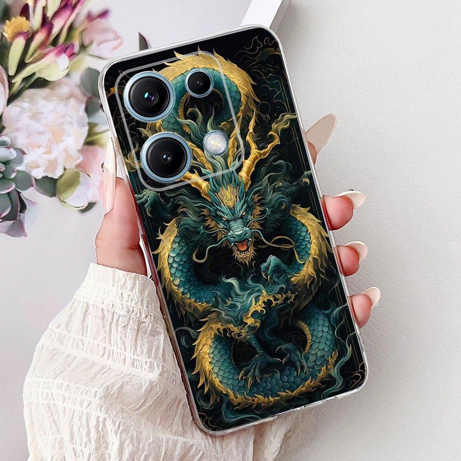 Чехол для Xiaomi Redmi Note 14s 4G, чехол-накладка с мультяшными животными для Redmi Note 14 Pro 4G Note14 Europe, мягкий прозрачный силиконовый чехол