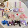 Мультяшный силиконовый кошелек для монет Sanrio - Милая детская сумка для хранения