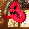 1/2/4PCS Halloween Inflatable Decoration Outdoor Spooky Horror Halloween Party Glowing Ghosts LED Rotating Fire Flame Lights
